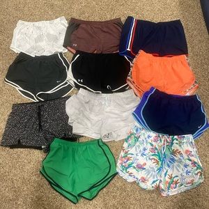 Lot of Running Shorts